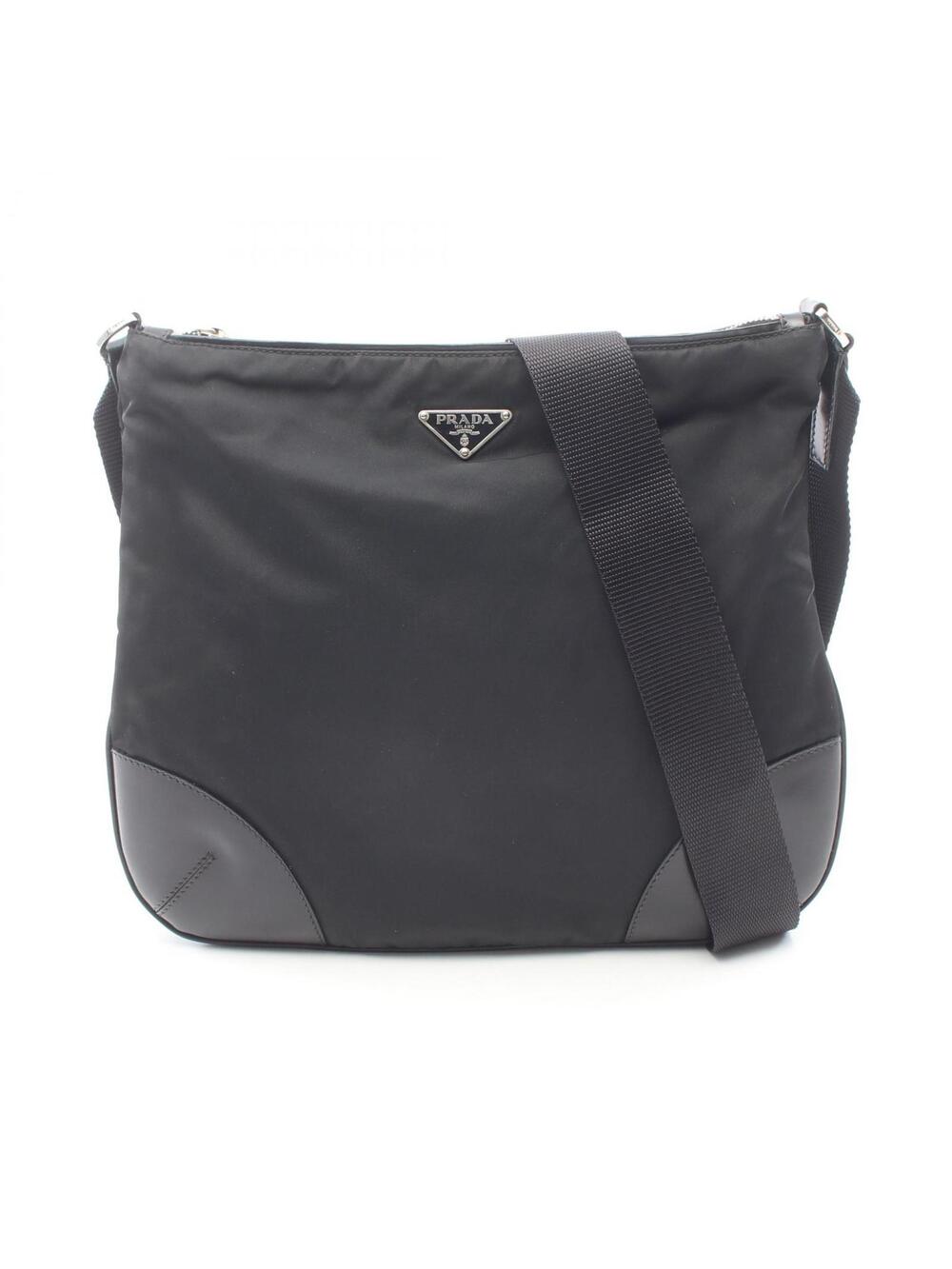 Prada Triangle Logo Shoulder Crossbody #360577P45B